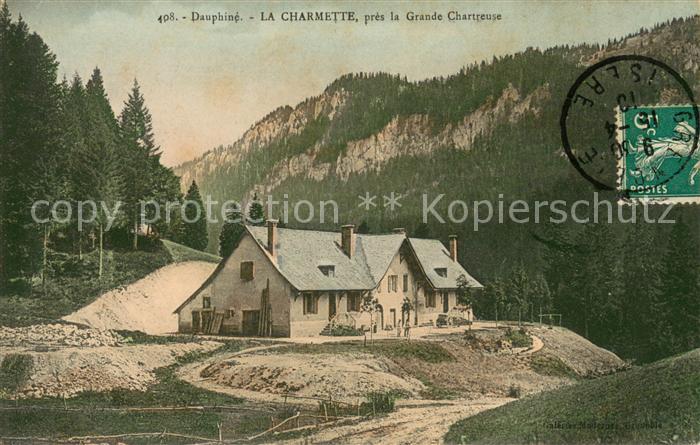Saint-Pierre-de-Chartreuse Col de la Charmette près la Grande Chartreuse