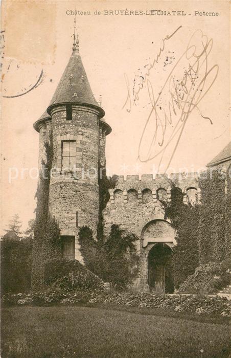 Bruyeres-le-Chatel Chateau Poterne