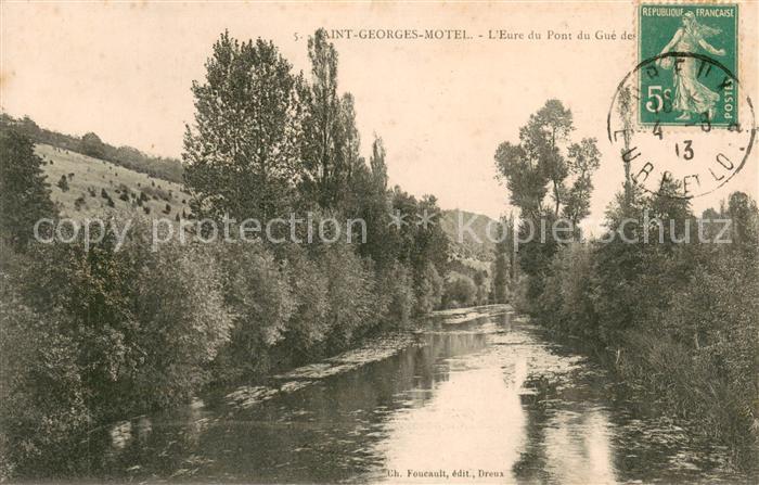 Saint-Georges-Motel L'Eure du Pont du Gué des Grues