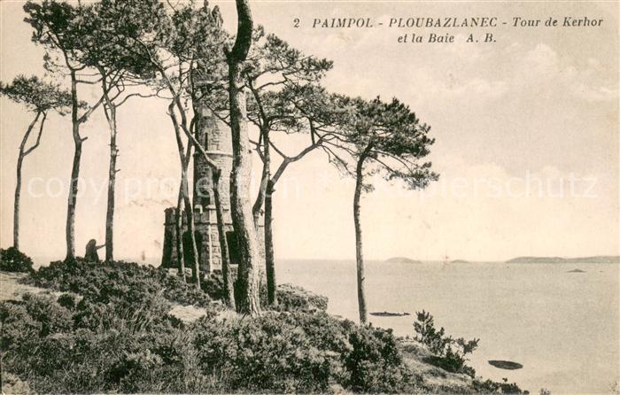 Ploubazlanec Tour de Kerhor et la baie