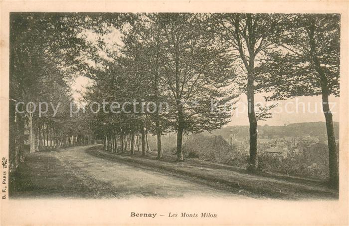 Bernay Allée Monts Milon
