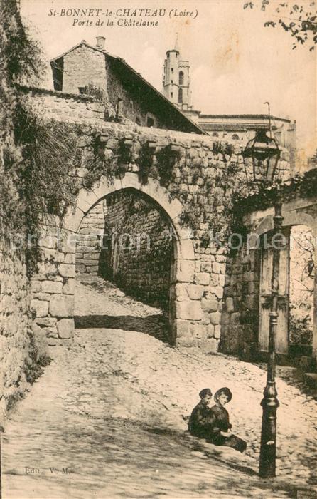 Saint-Bonnet-le-Chateau Porte de la chatelaine