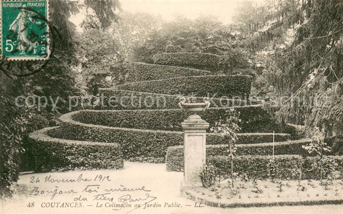 Coutances Colimacon au Jardin Public
