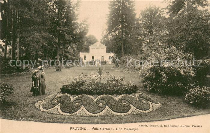 Provins Villa Garnier Parc Mosaique