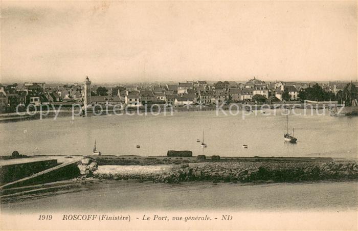 Roscoff Vue Generale du port