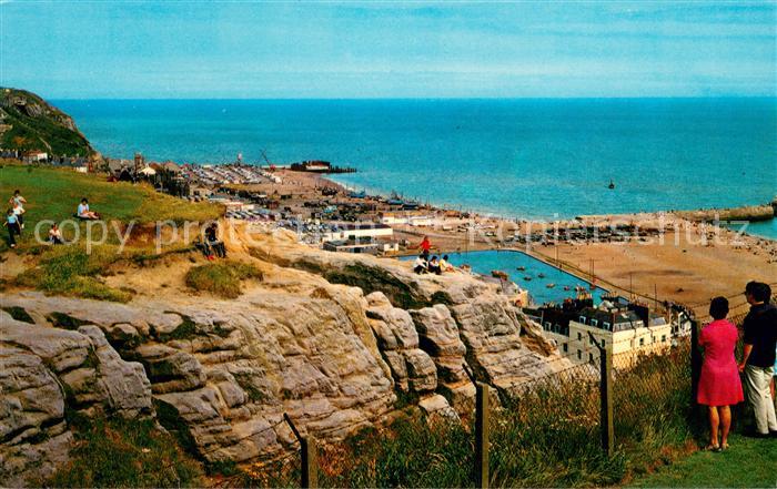 Hastings East Sussex Old Town and Boating Lake