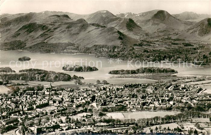 Keswick and Catbells from Latrigg