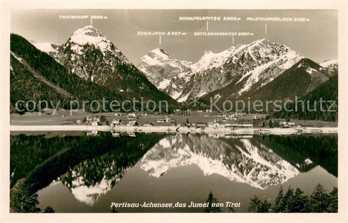 Pertisau Achensee Das Juwel von Tirol Alpenpanorama Wasserspiegelung