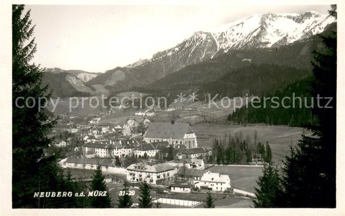 Neuberg Muerz Panorama Blick ins Tal