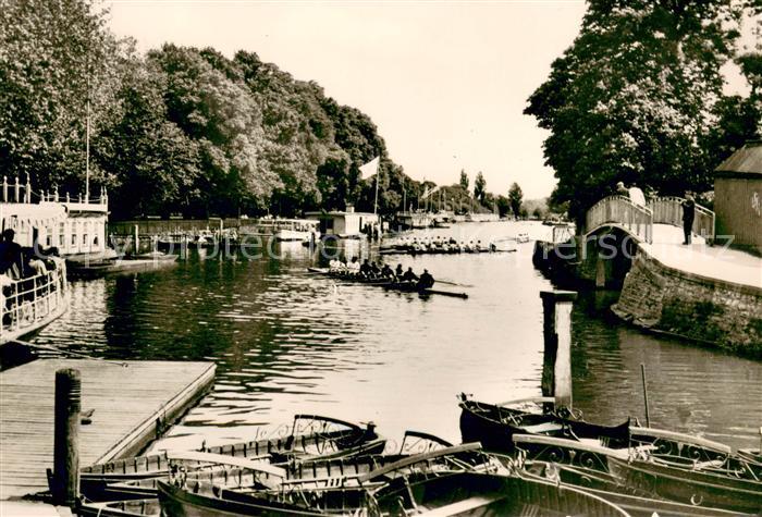 Oxford Oxfordshire The Summer Eights Valentine's Postcard