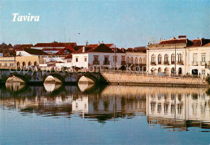 Tavira Ansicht vom Wasser aus