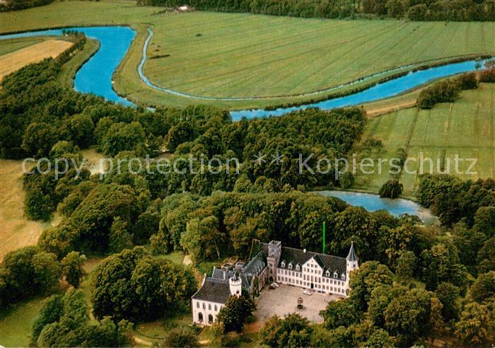Itzehoe Schloss Breitenburg Fliegeraufnahme