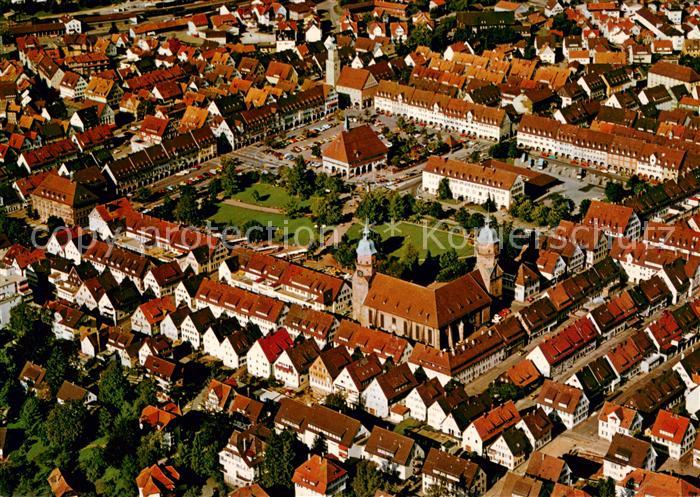 Freudenstadt Stadtzentrum Kurort im Schwarzwald Fliegeraufnahme