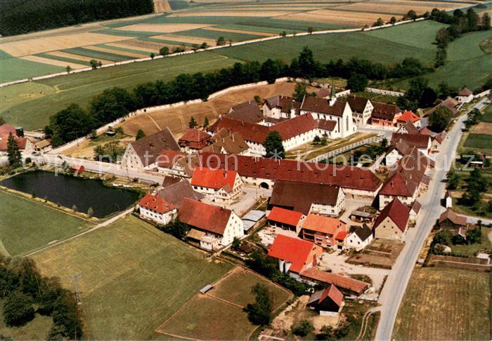 Heiligkreuztal Ehemaliges Zisterzienserinnenkloster 13. Jhdt. Fliegeraufnahme