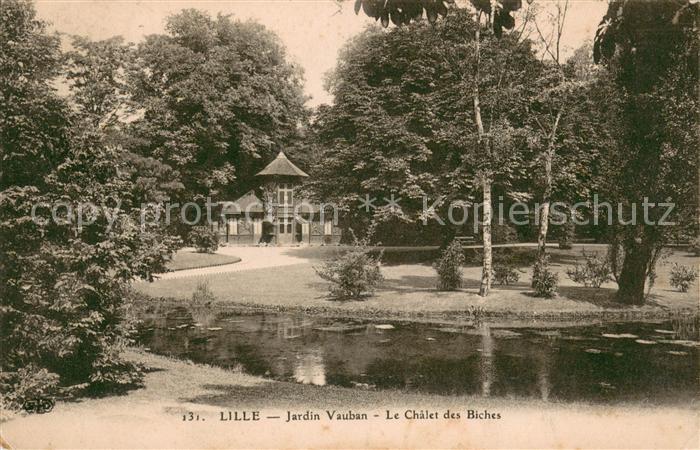 Lille Nord Jardin Vauban Le Chalet des Biches