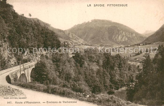 Vacheresse Route d’Abondance Vue panoramique