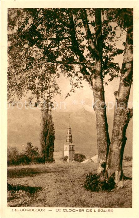 Combloux Le Clocher de l'Eglise