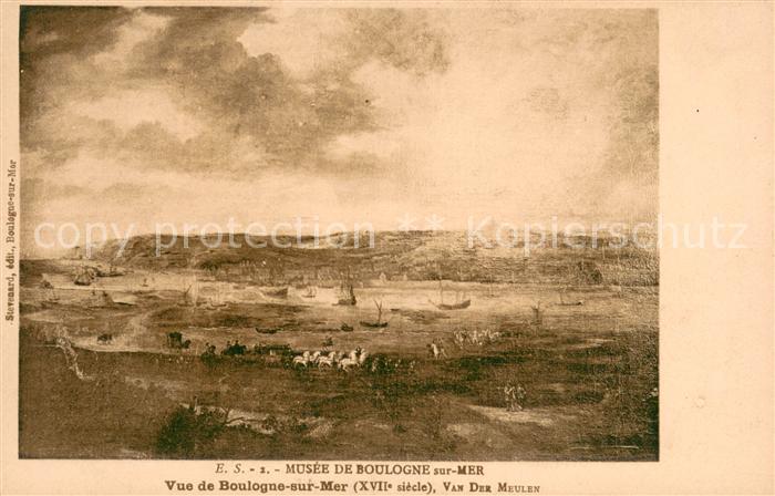 Boulogne-sur-Mer Musee Vue de Boulogne sur Mer
