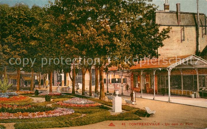 Contrexeville Vosges Un coin du Parc