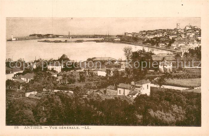 Antibes Alpes Maritimes Vue generale
