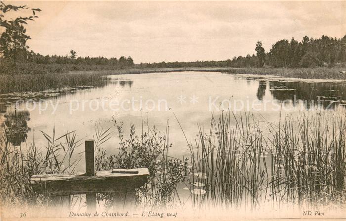 Chambord Blois Etang neuf