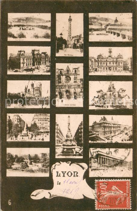 Lyon France Vue partielle