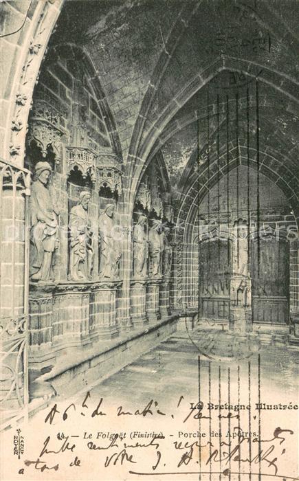 Le Folgoet Porche des Apotres