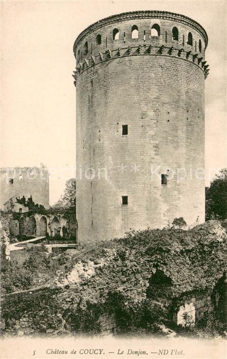 Coucy-le-Chateau-Auffrique Le Donjon