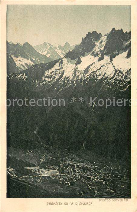 Chamonix Vu de Plan Praz