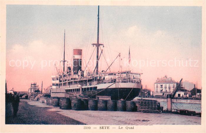 Sete Cette Le Quai