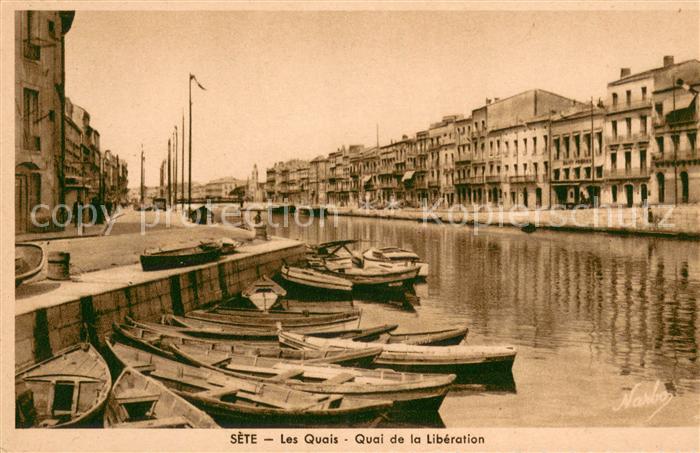 Sete Cette Les Quais Quai de la Liberation