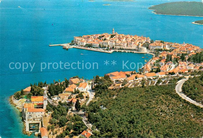 Korcula Fliegeraufnahme