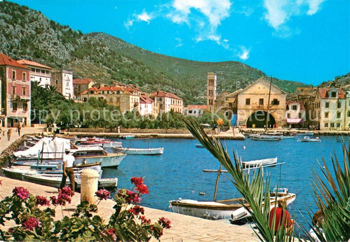 Hvar Hafenpartie