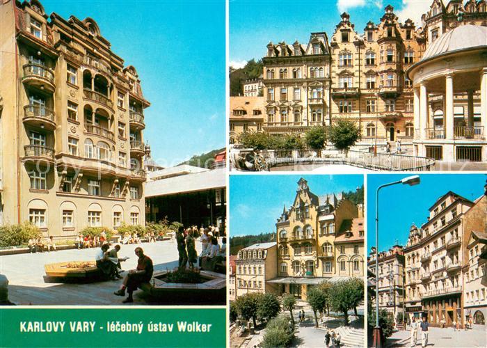 Karlovy Vary Lecebny ustav Wolker Lazenske domy Heluan a Split Lazensky dum Pusk