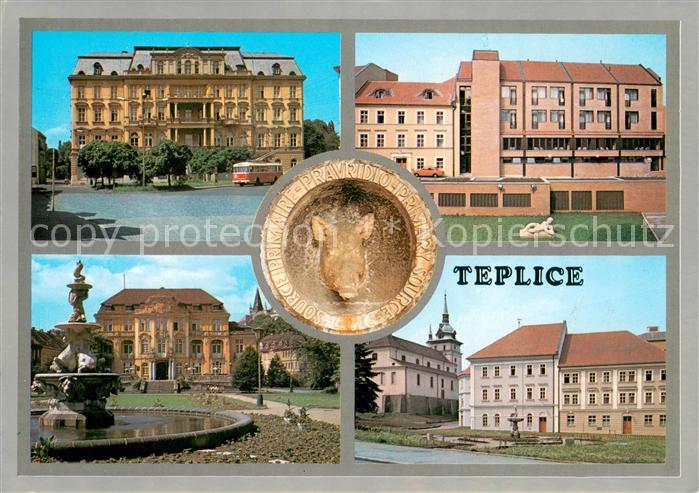 Teplice Teilansichten