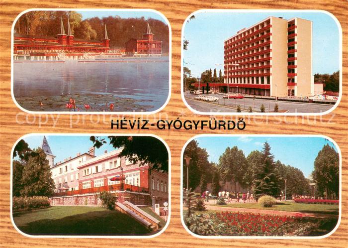 Hevizgyogfuerdoe Heilbad Teilansichten
