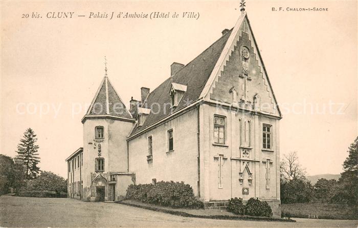 Cluny Palais Jacques d Amboise