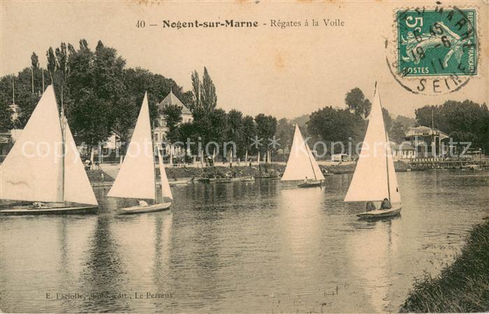 Nogent-sur-Marne Régates a la voile