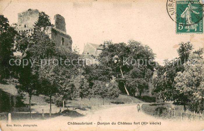 Chateaubriant Donjon du Chateau fort XIe siècle