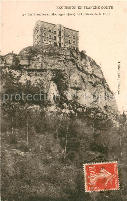 Les Planches-en-Montagne Jura Chateau de la Folie