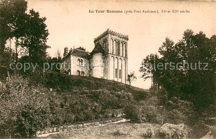 Pont-Audemer Tour Romane XIe et XIIe siècles
