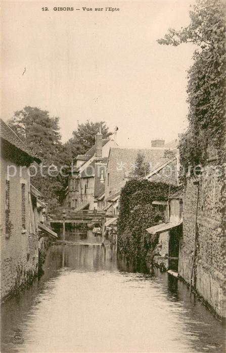 Gisors Eure Vue sur l'Epte