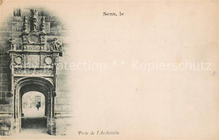 Sens 89 Porte de l'Archevêché