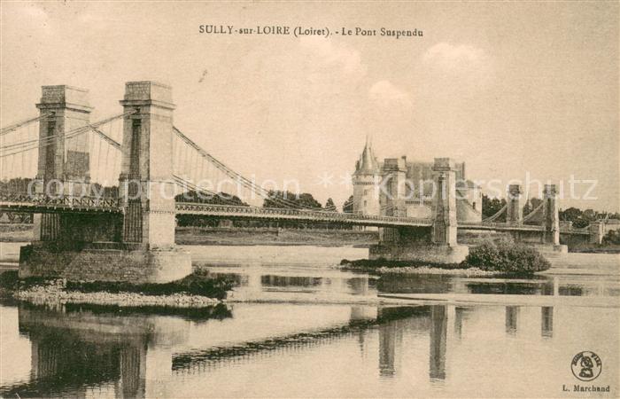 Sully-sur-Loire Pont suspendu
