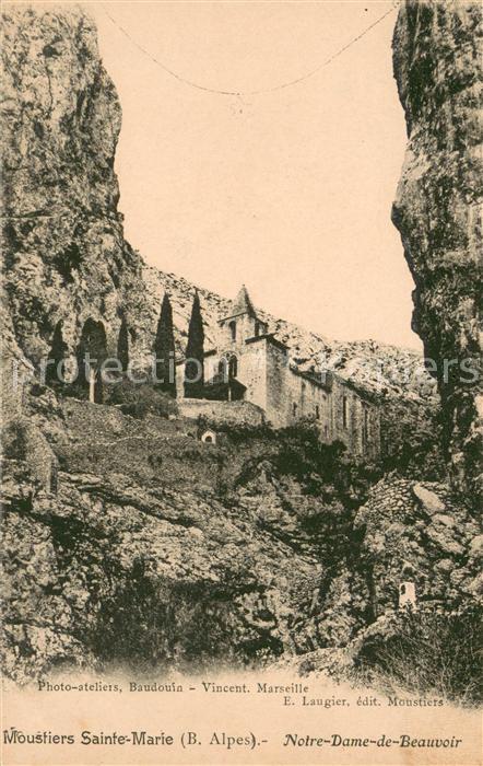 Moustiers-Sainte-Marie Eglise Notre Dame de Beauvoir