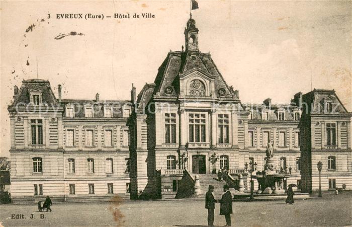 Evreux Hôtel de Ville Rathaus