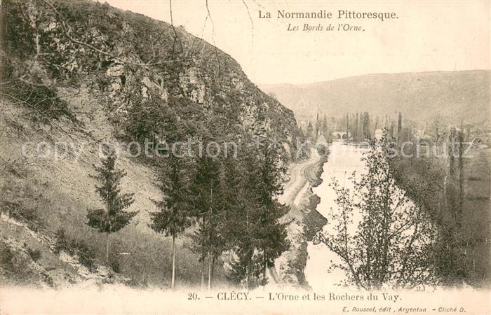 Clecy L'Orne et les Rochers du Vay Paysage