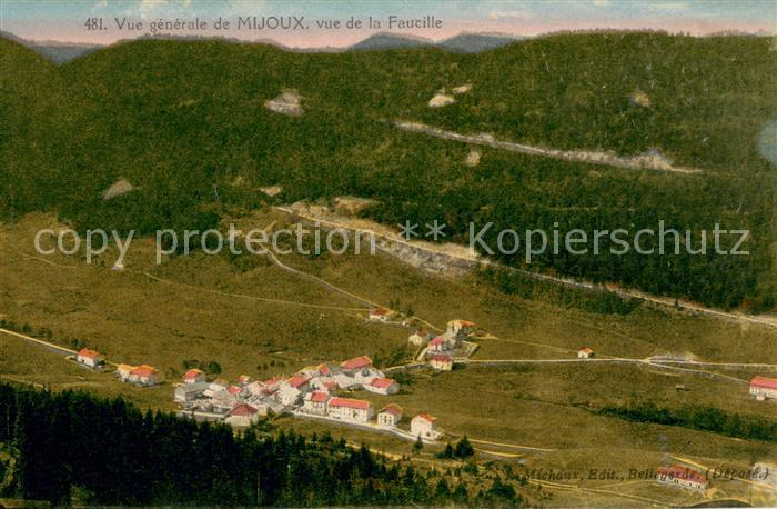 Mijoux Vue Generale prise de la Faucille