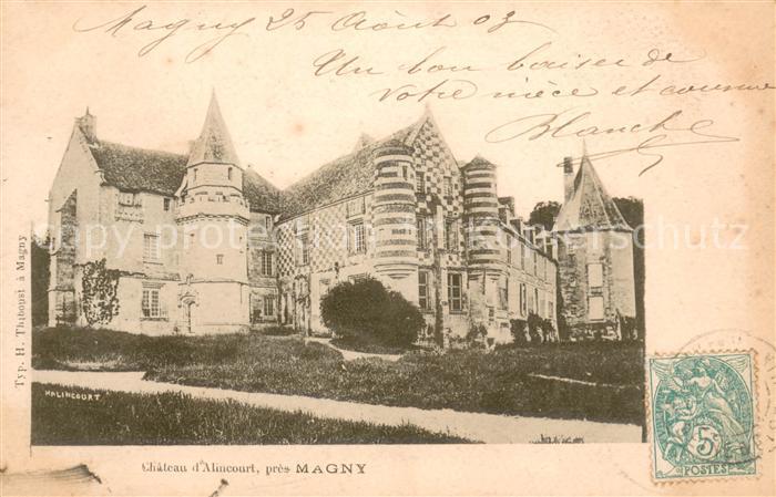 Magny-en-Vexin Chateau d_Alincourt