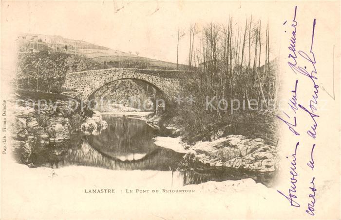 Lamastre Pont du Retourtour